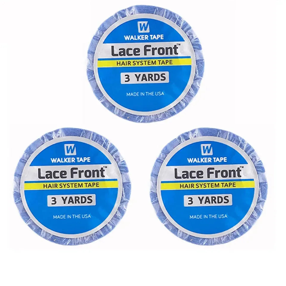 Hair System Tape Double Side Walker Tape Ultra Hold Hair Extension Tapes For Lace Closure  3Yards/Roll Lace Front Wig Glue